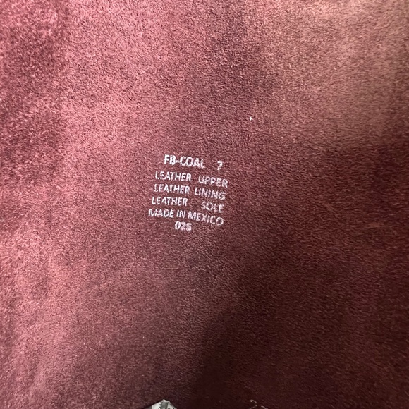 |•FREEBIRD BY STEVEN•| 'Coal' Distressed Burgundy Suede Full Lace Up Back Boots - Picture 10 of 12